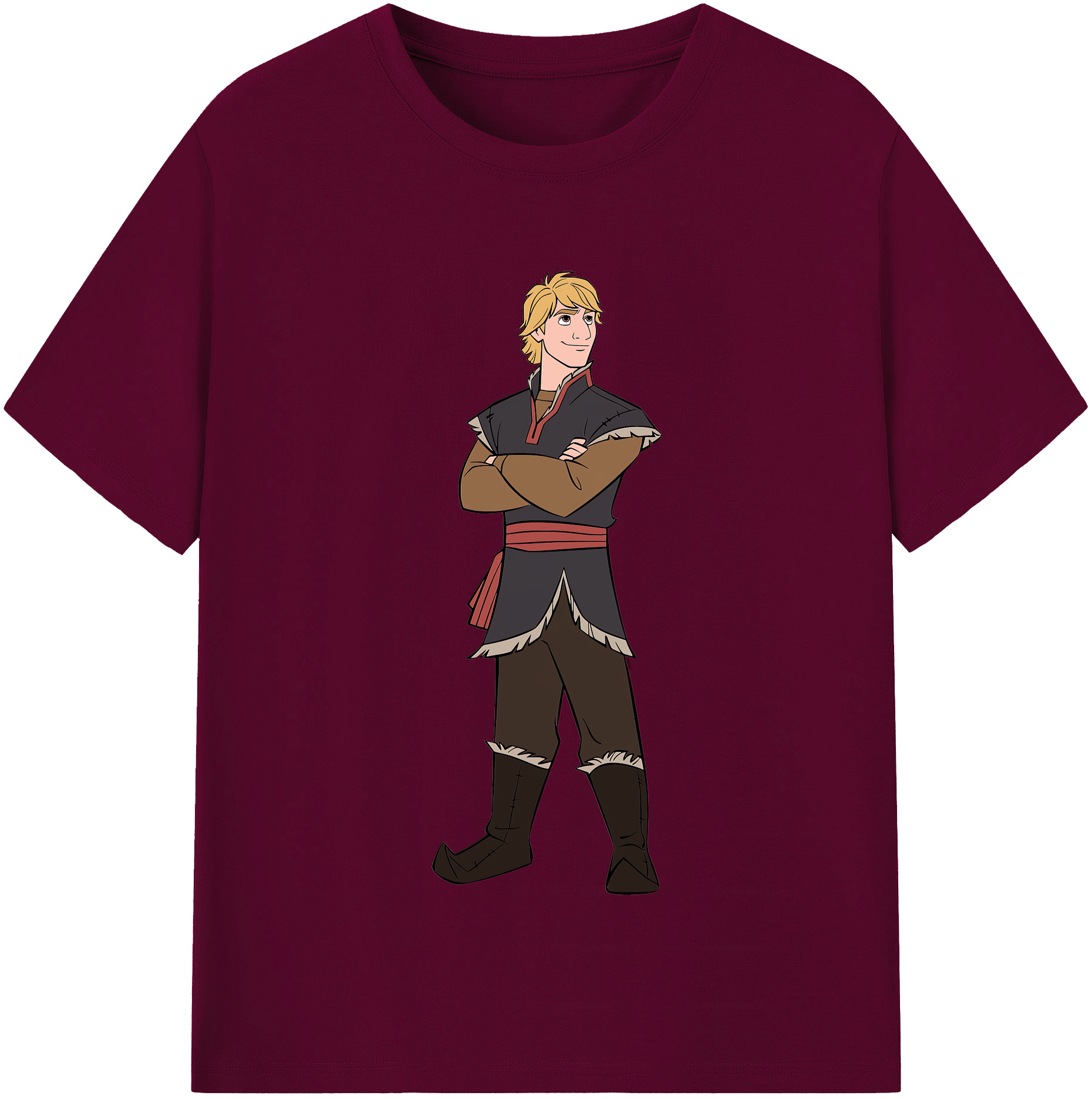 （画像用） アナと雪の女王 アンナ エルサ Frozen Anna Elsa レディースカジュアルプリントTシャツ（綿100％）